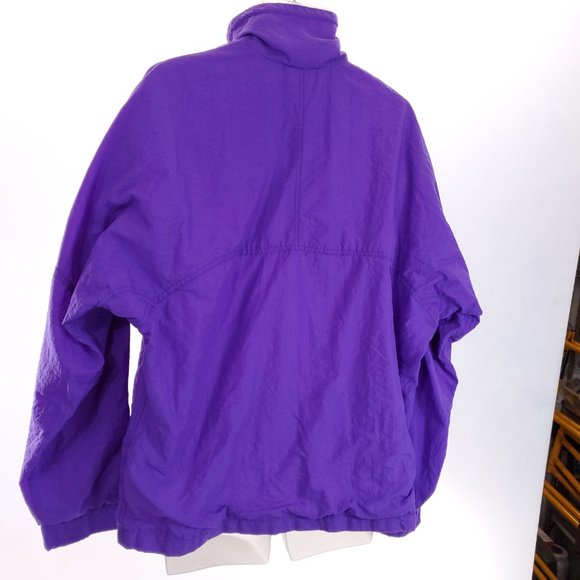 Vintage Atletica 1/4 Zip Unisex M Pullover Front Pocket Windbreaker Mens Womens - Picture 10 of 15